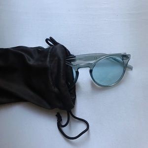 & Other Stories Blue Sunglasses